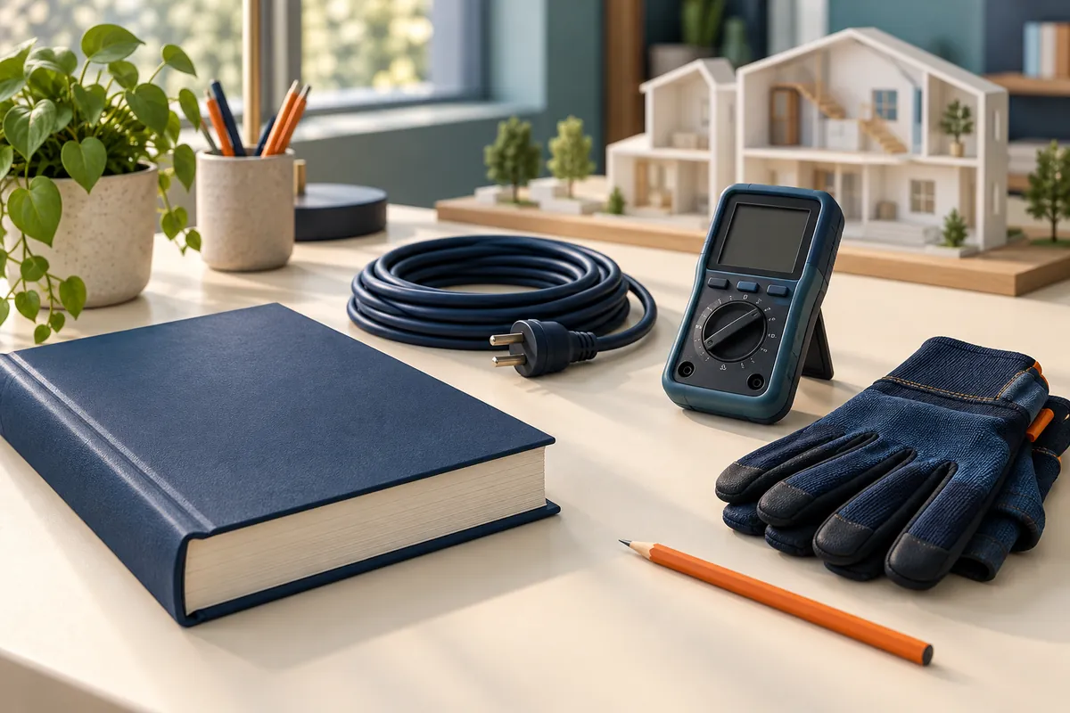 Редакционная иллюстрация: Электробезопасность